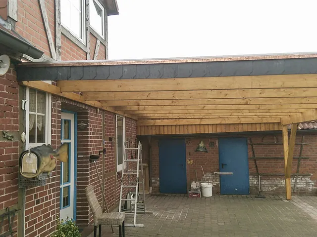 Zimmerei Marcel Horrey in Bleckede Terrassenüberdachung